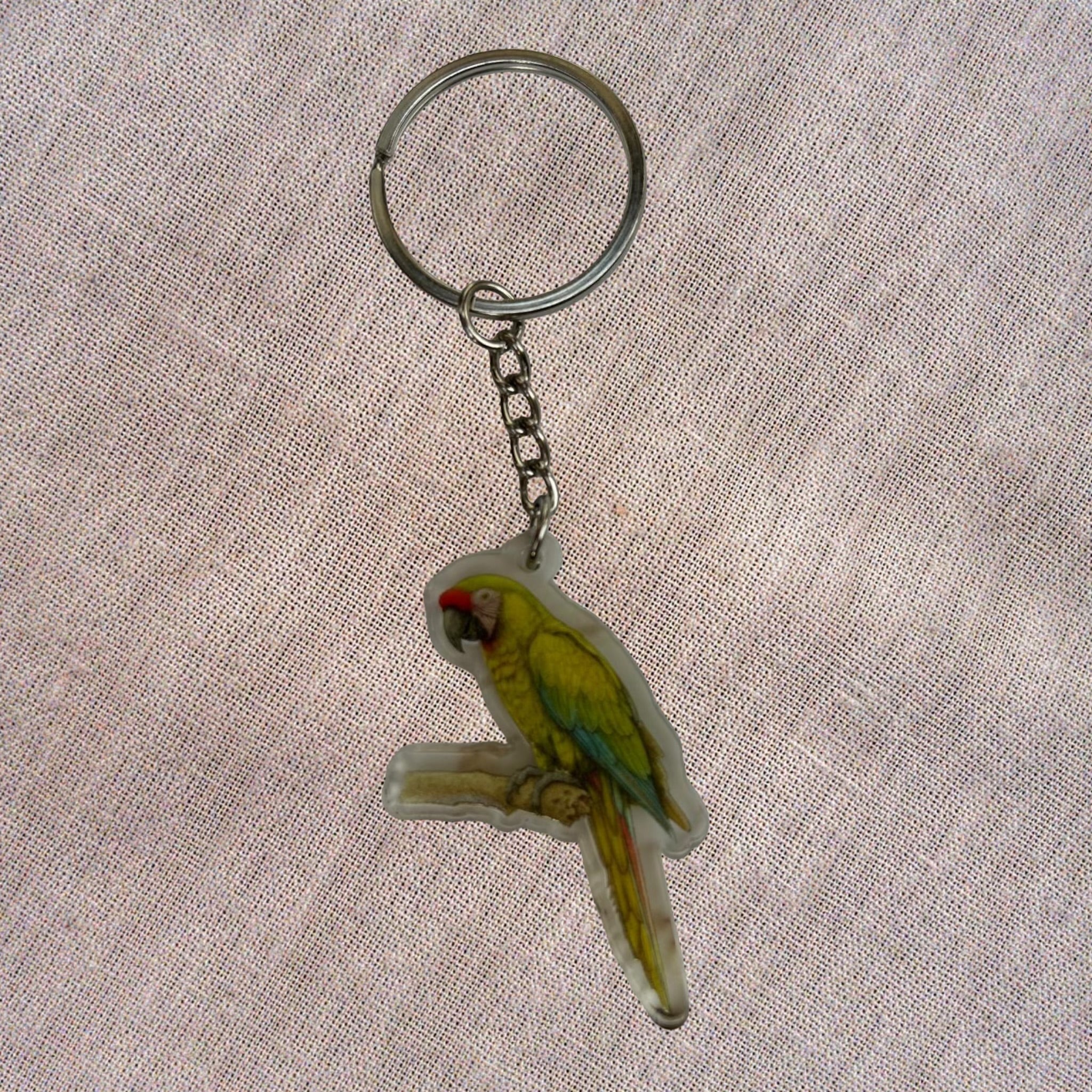 Porte-clés Ara militaire