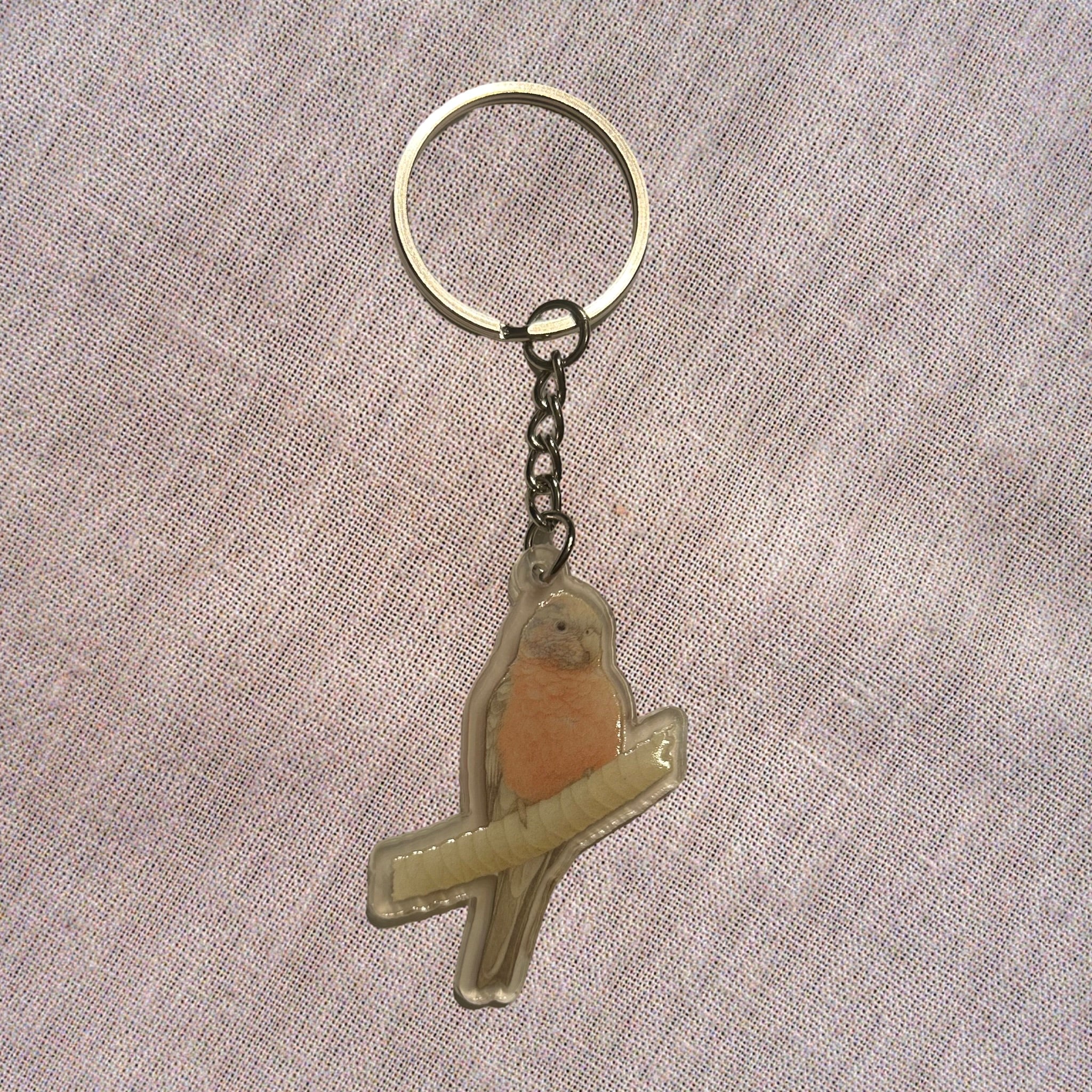 Porte-clés Perruche de Bourke