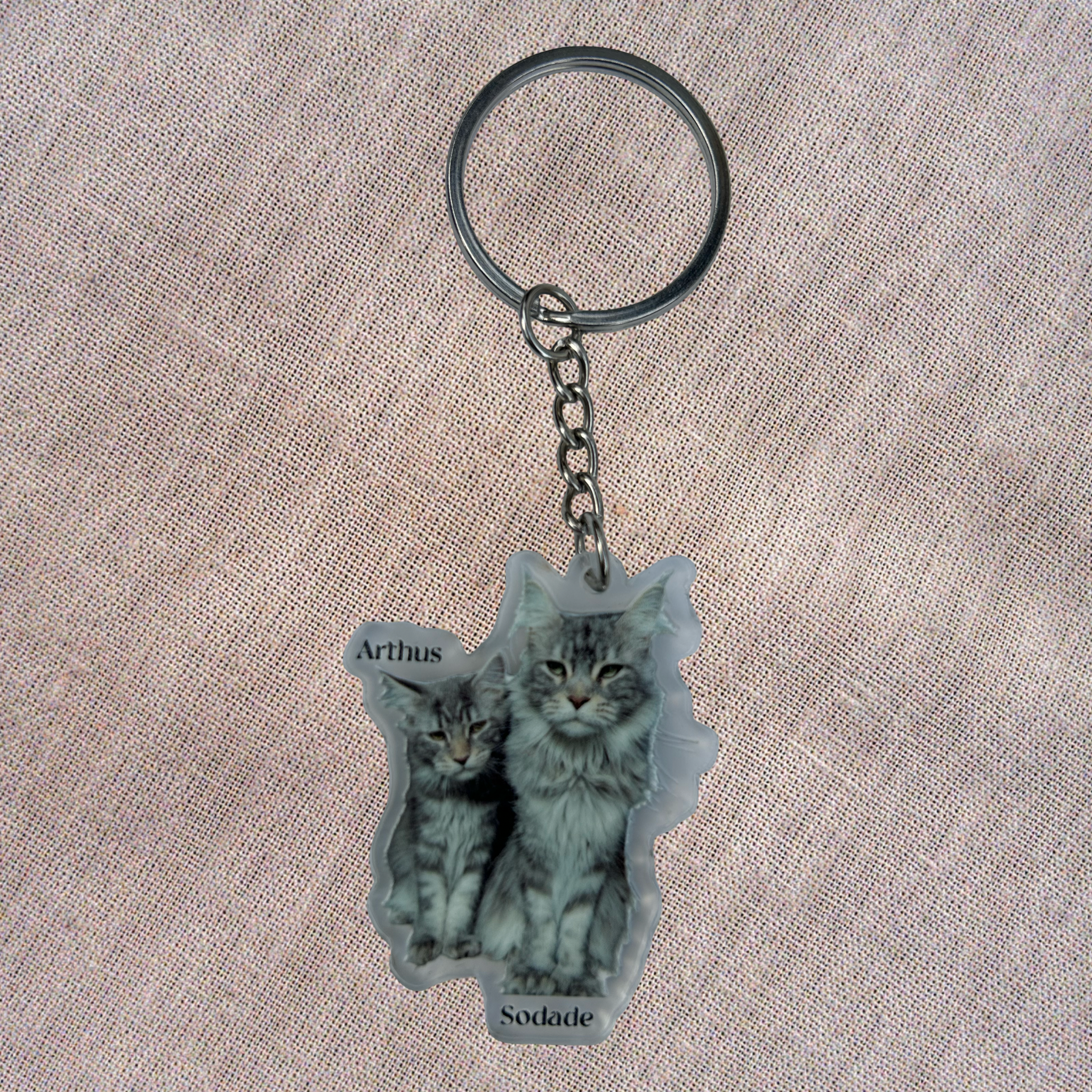 Porte-clés Arthus et Sodade
