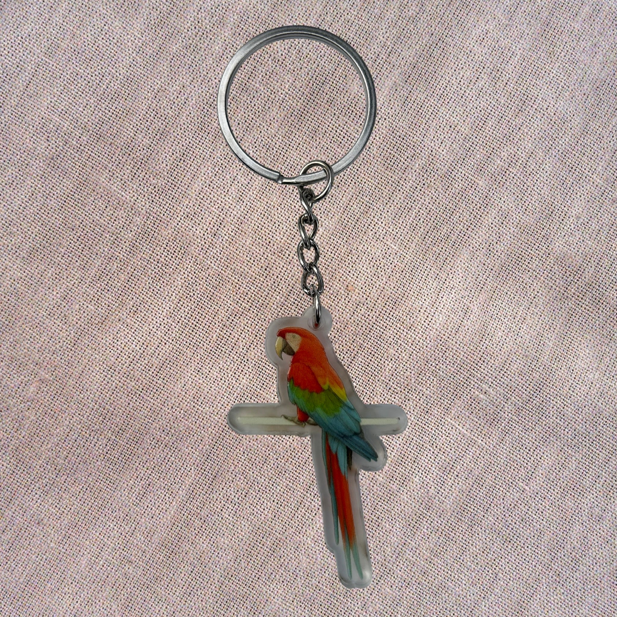 Porte-clés Ara Chloroptère