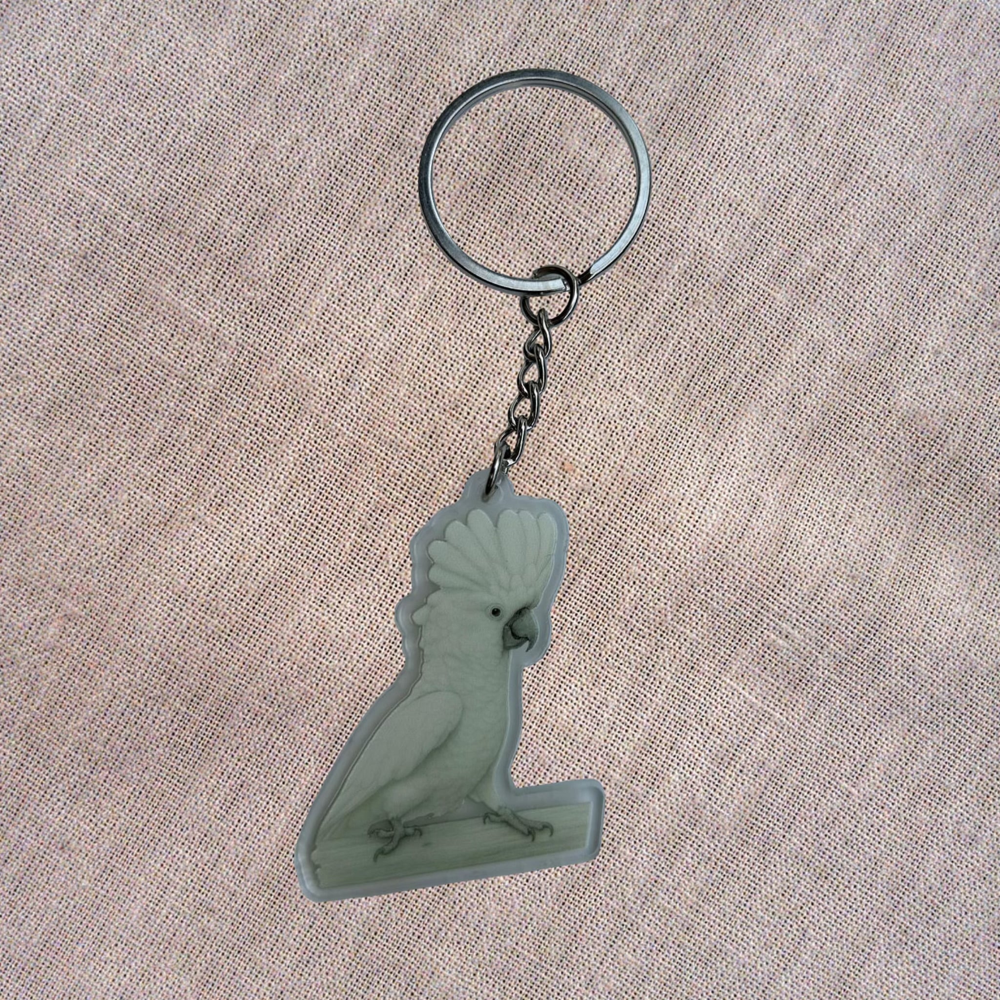 Porte-clés Cacatoès Alba