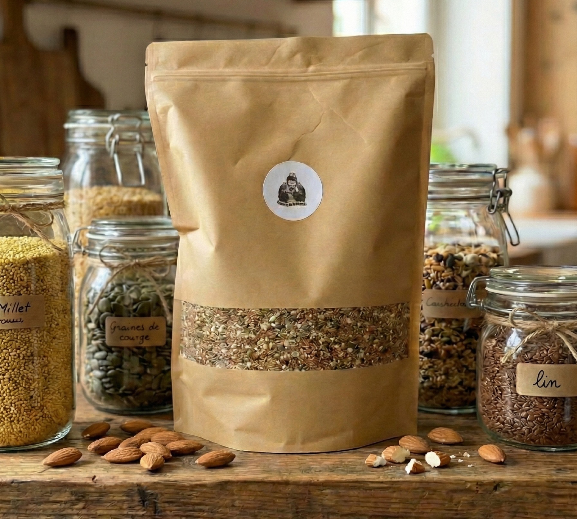 Mélange pour perroquets d'Afrique